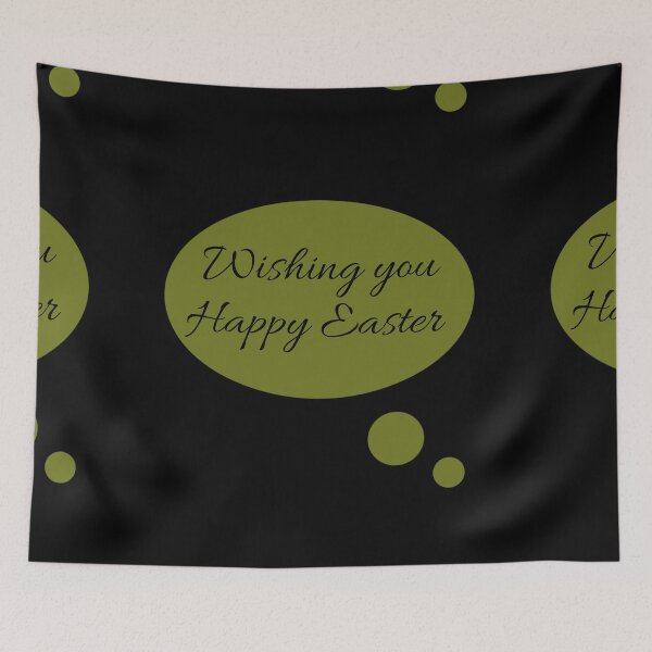 Item preview, Wishing happy Easter design designed and sold by Hadebest-Design.