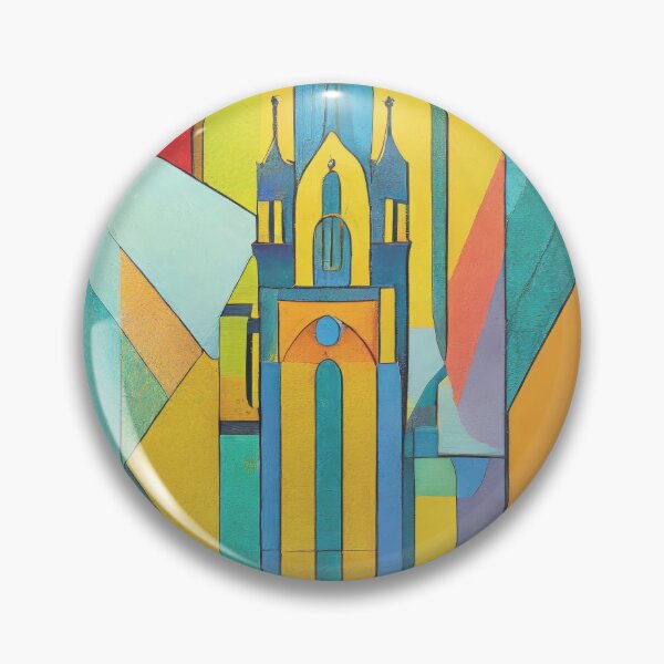 Item preview, Vintage Barcelona - Spain travel poster abstract - Minimalist modern Sagrada Família illustration designed and sold by pod24.
