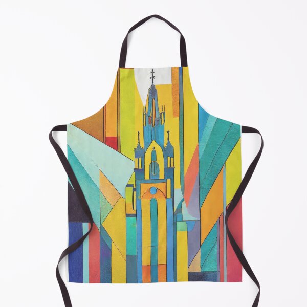 Item preview, Vintage Barcelona - Spain travel poster abstract - Minimalist modern Sagrada Família illustration designed and sold by pod24.