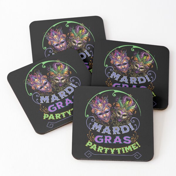 Item preview, Mardi Gras Party Time Masks Masques designed and sold by ZeptepiTrends.