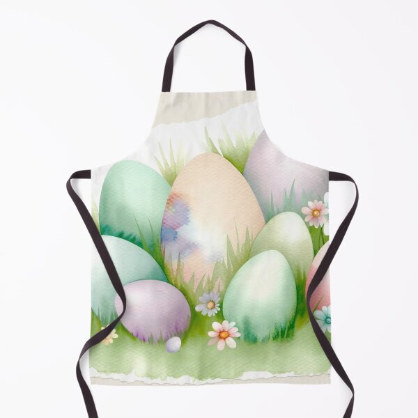 Item preview, Watercolor Easter Egg Print designed and sold by PinUpPizzazz.
