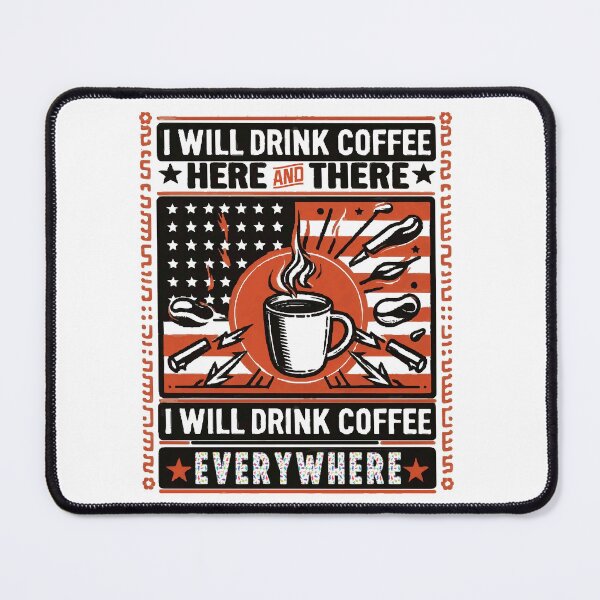 Item preview, I Will Drink Coffee Here Or There funny teacher teaching designed and sold by Empiredesigner3.