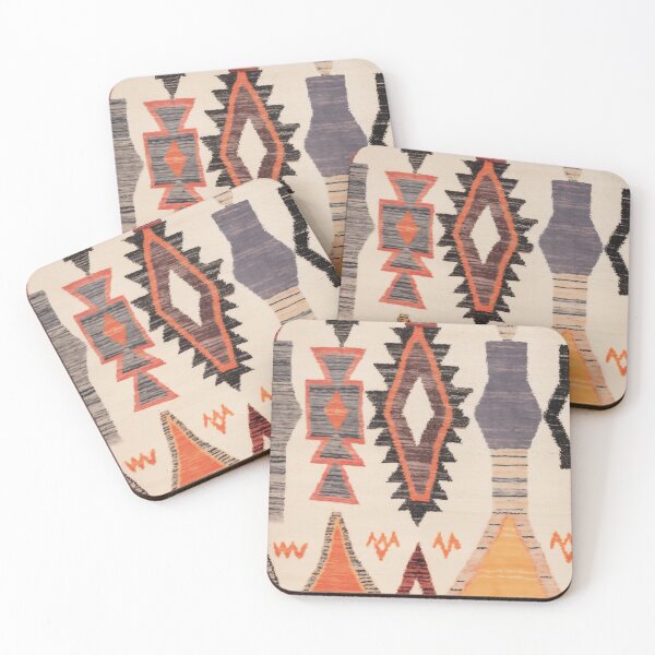 Item preview, Moroccan Berber Rug Design No.53 - Multicolor, Ivory White designed and sold by Zoltan Ratko.