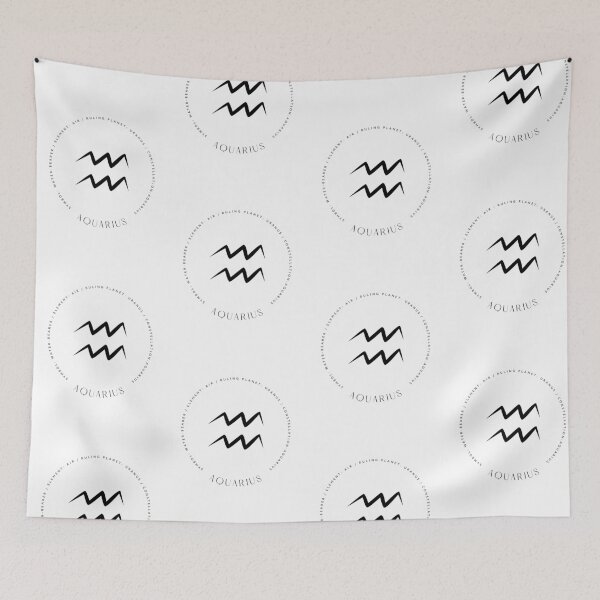 Item preview, Aquarius Astrology designed and sold by MsAntidote.