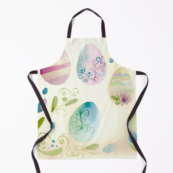 Item preview, Watercolor Easter Egg Pattern designed and sold by PinUpPizzazz.
