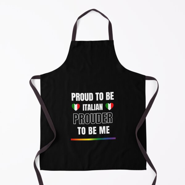Item preview, LGBTQ Proud To Be Italian, Prouder To Be Me T-Shirt, Italy T-Shirt, Italy Flag Tees, Rainbow Stripe T-Shirt, Support Italy Tees, Sport Tees, Pride Tees, Italian Flag Heart, designed and sold by PrideBeProud.