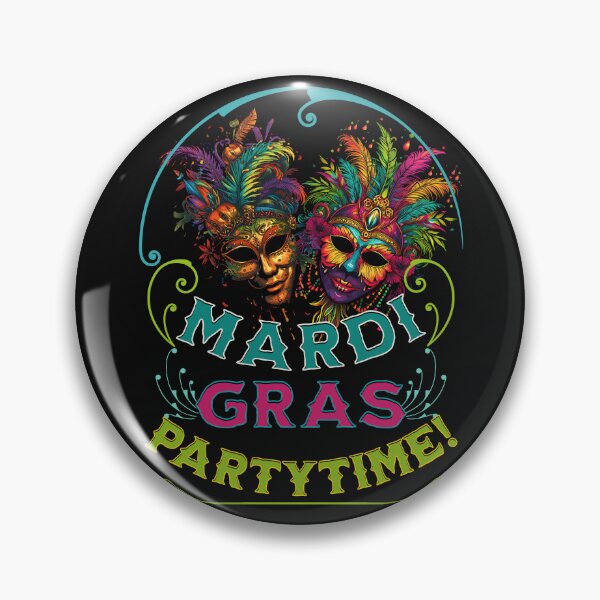 Item preview, Mardi Gras Party Time Masks Masques designed and sold by ZeptepiTrends.