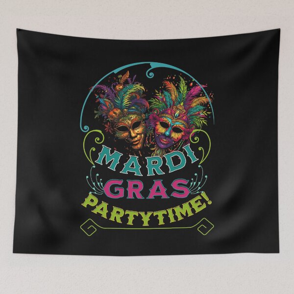 Item preview, Mardi Gras Party Time Masks Masques designed and sold by ZeptepiTrends.