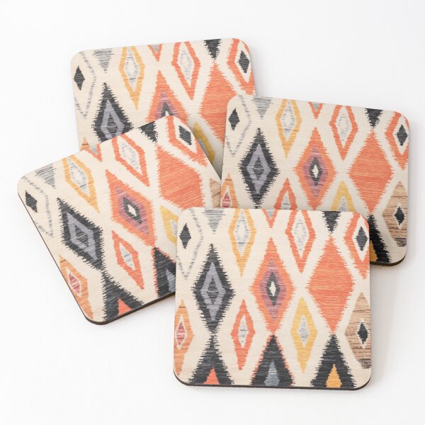 Item preview, Moroccan Berber Rug Design No.55 - Multicolor, Ivory White designed and sold by Zoltan Ratko.