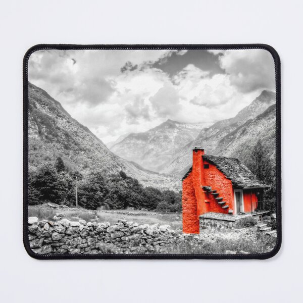 Item preview, Rural Escape: Red Clay Cabin Creative Photography designed and sold by PatternTitan.