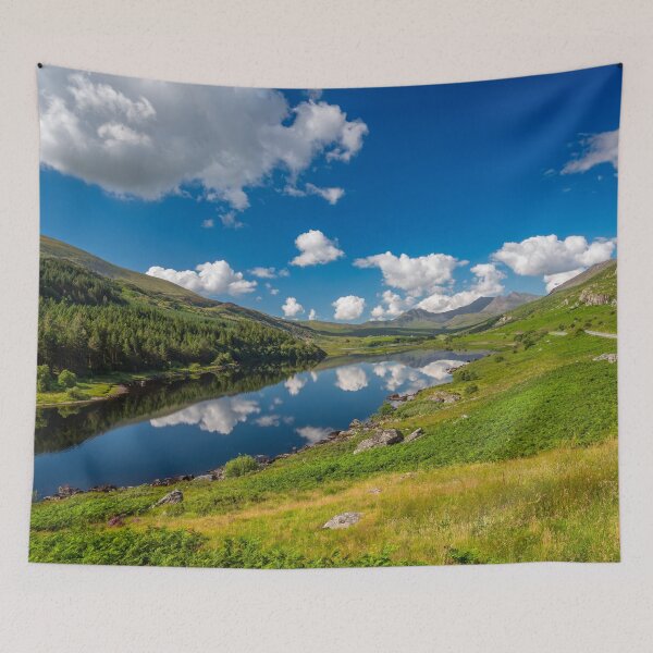 Item preview, Snowdon From Mymbyr Lakes Snowdonia designed and sold by AJEvans.