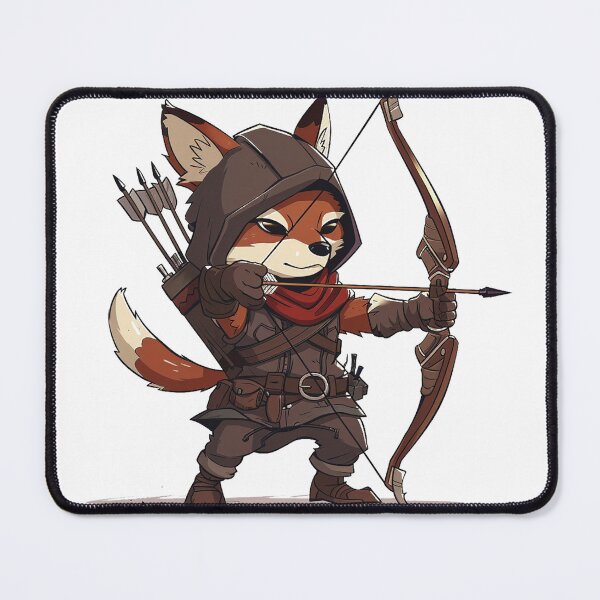 Item preview, Stealthy Fox Archer Ready to Strike designed and sold by dungeonwarriors.