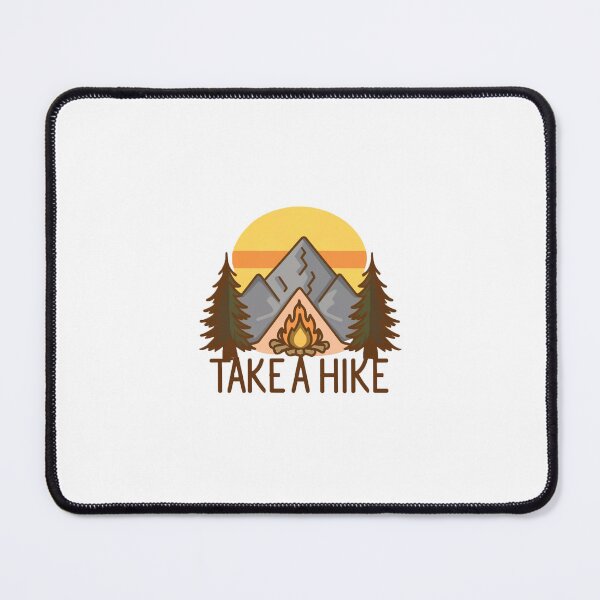 Item preview, Campfire Mountain Hiking Emblem designed and sold by Daniel Haddad.