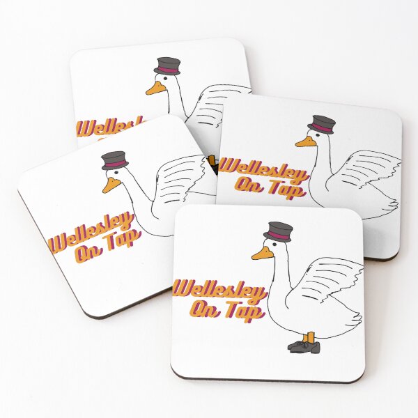 Item preview, Sticker Wellesley On Tap designed and sold by hawkeminecraft.