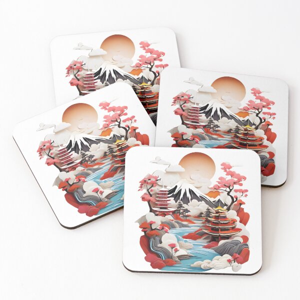 Item preview, Japanese Culture 3D effect designed and sold by DemureArtsy.