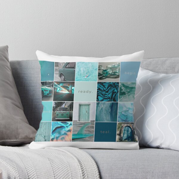 Item preview, Teal collage designed and sold by Katelynn Balcom.