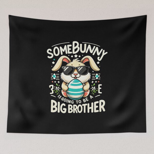 Item preview, Boys Some Bunny Is Going To Be A Big Brother Easter Family T-Shirt designed and sold by MAPDDesigns.