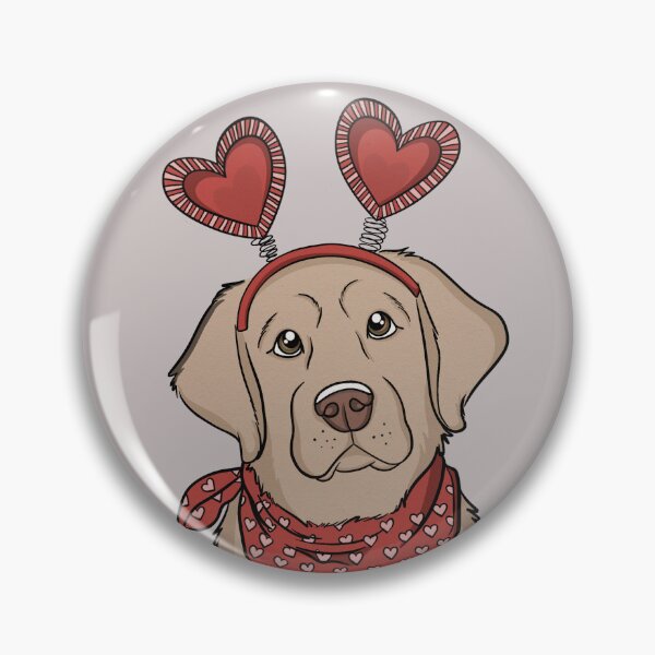Item preview, Valentine Labrador  designed and sold by reddogbuckeye.