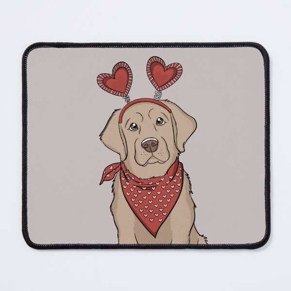 Item preview, Valentine Labrador  designed and sold by reddogbuckeye.