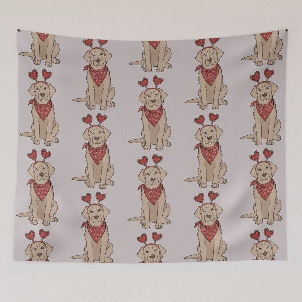 Item preview, Valentine Labrador designed and sold by reddogbuckeye.