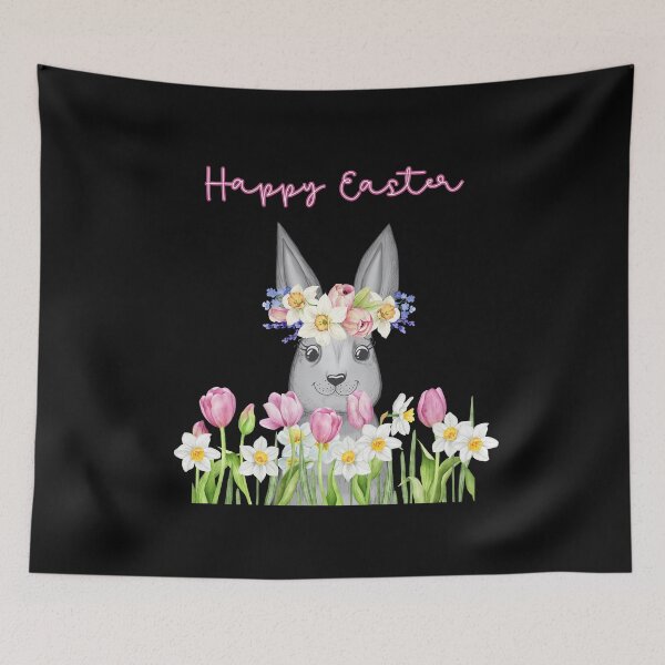 Item preview, Happy Easter - Easter Rabbit designed and sold by DMHG.