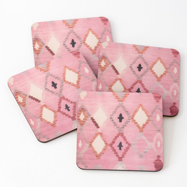 Item preview, Moroccan Berber Rug Design No.58 - Multicolor, Pink designed and sold by Zoltan Ratko.