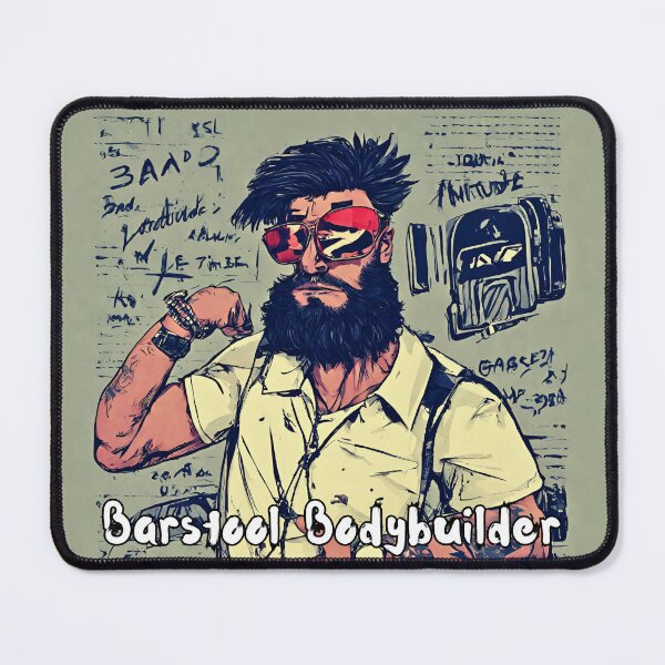 Item preview, Barstool Bodybuilder Urban Design designed and sold by Jim Stephens.