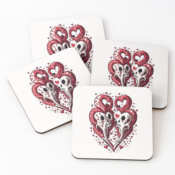 Item preview, Skulls Heart designed and sold by Digiheart.