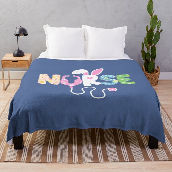 Item preview, Cute Easter Bunny Nurse Scrubs Floral Design Nursing Funny designed and sold by alenaz.