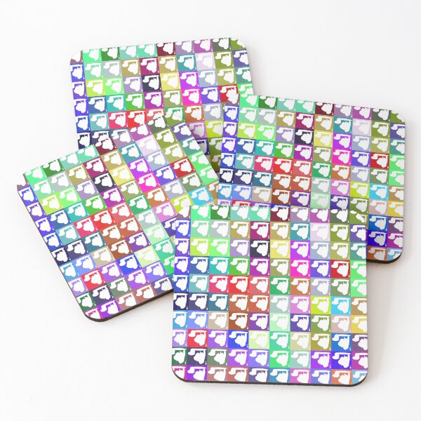 Item preview, Abstract line, polygon and circles lineart collection  (colored) #3 designed and sold by Henri Le Vatius.
