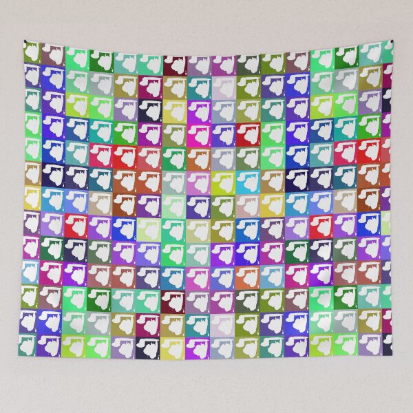 Item preview, Abstract line, polygon and circles lineart collection  (colored) #3 designed and sold by Henri Le Vatius.