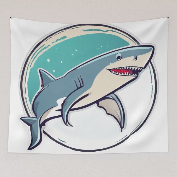 Item preview, Shark Art designed and sold by Planetporridge.