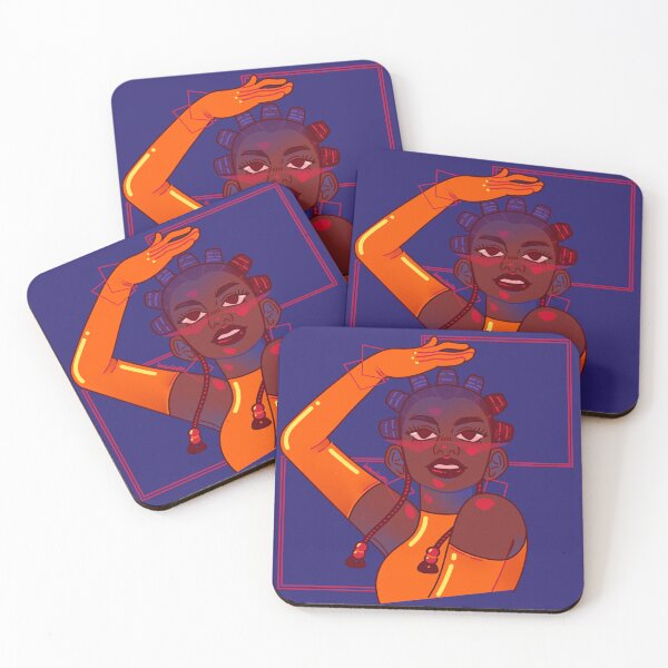 Item preview, Natural Hair, Bantu Knots designed and sold by inkvisage.