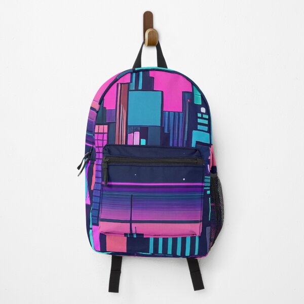 Item preview, Neon Crumpet Moonrise Over City designed and sold by LionBrew.
