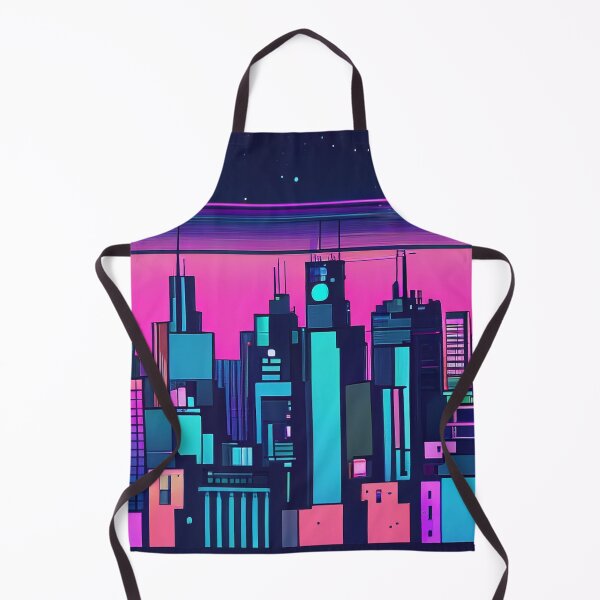 Item preview, Neon Crumpet Moonrise Over City designed and sold by LionBrew.