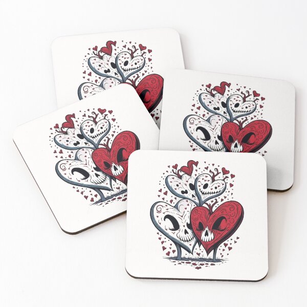 Item preview, Skulls Heart designed and sold by Digiheart.