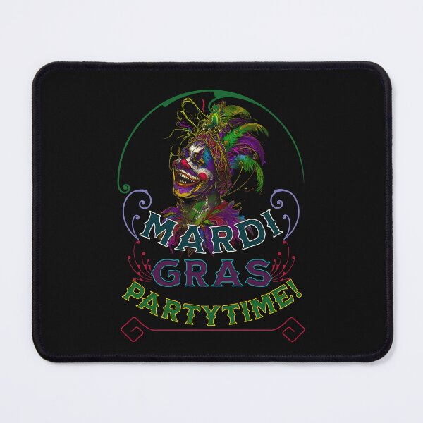 Item preview, Mardi Gras Clown Face Party Time designed and sold by ZeptepiTrends.