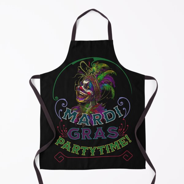 Item preview, Mardi Gras Clown Face Party Time designed and sold by ZeptepiTrends.