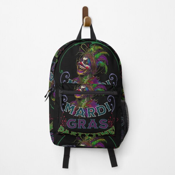 Item preview, Mardi Gras Clown Face Party Time  designed and sold by ZeptepiTrends.