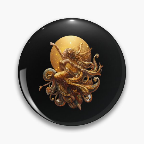 Item preview, Gilded Leap: A Celestial Elegance designed and sold by AI-Only Creations.