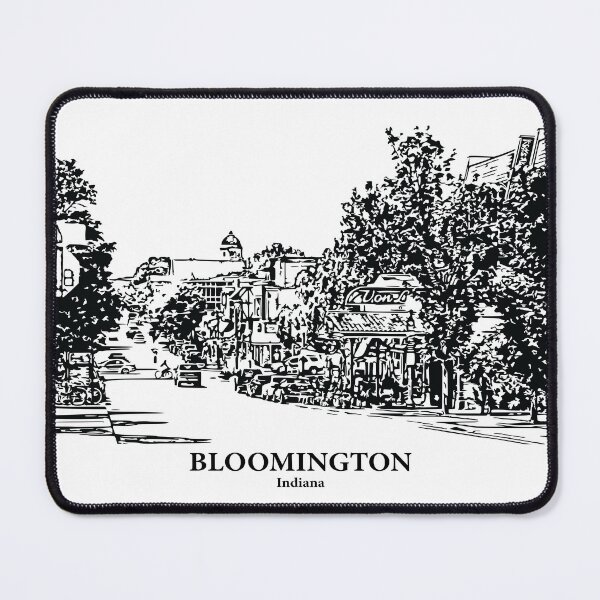 Item preview, Bloomington - Indiana designed and sold by Lakeric Cityscapes.