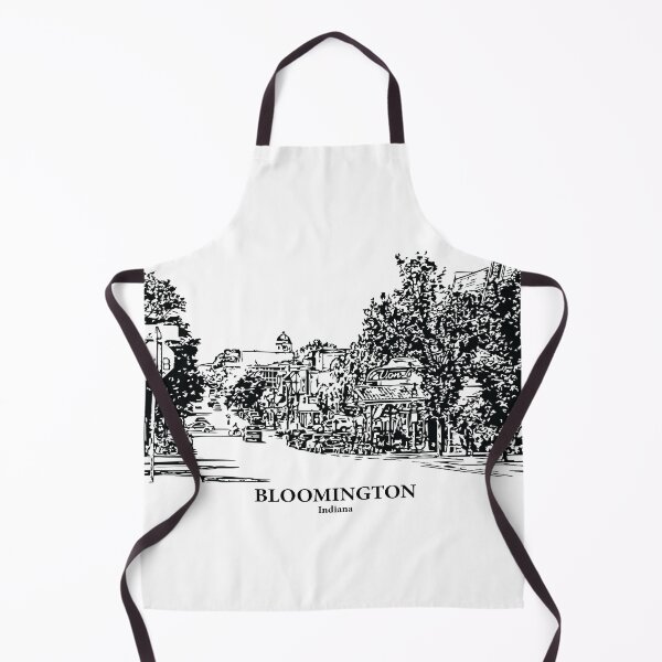 Artikelvorschau, Bloomington – Indiana entworfen und verkauft von Lakeric Cityscapes.