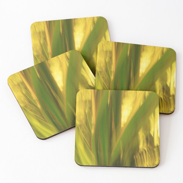 Item preview, Glowing Gold Leaves and Lines designed and sold by SunlitColors.