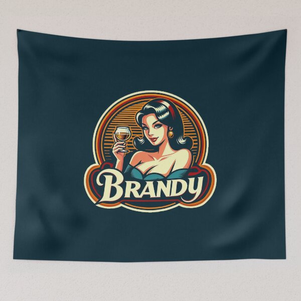 Artikelvorschau, Retro Beverage - Brandy entworfen und verkauft von MugshotsAndMore.