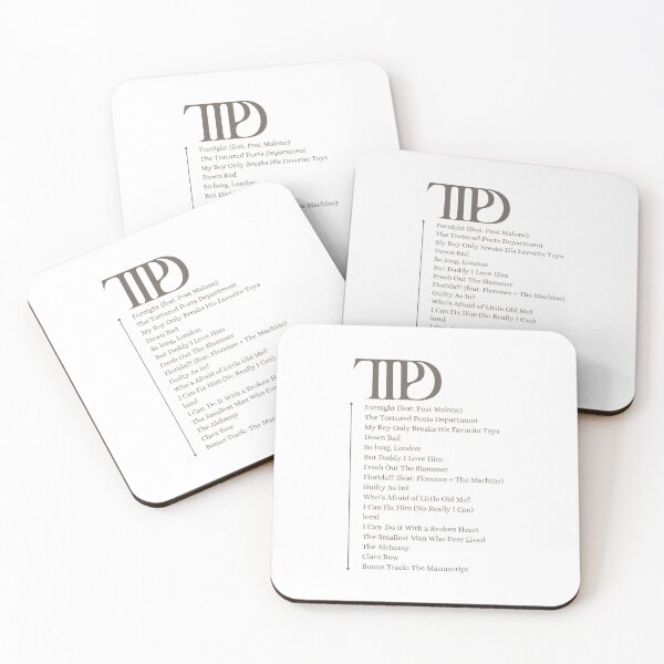 Item preview, Tracks - The Tortured Poets Department (Unofficial Merch) designed and sold by MsGraphicaIllus.