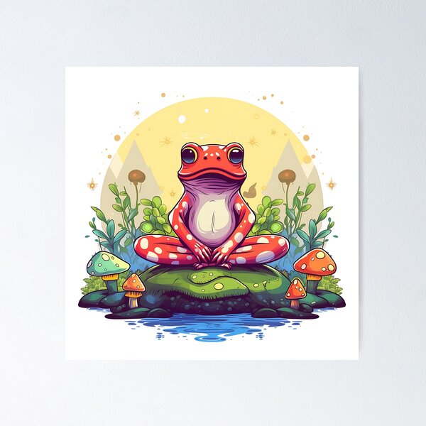 Item preview, Spiritual frog designed and sold by rollsnbones.