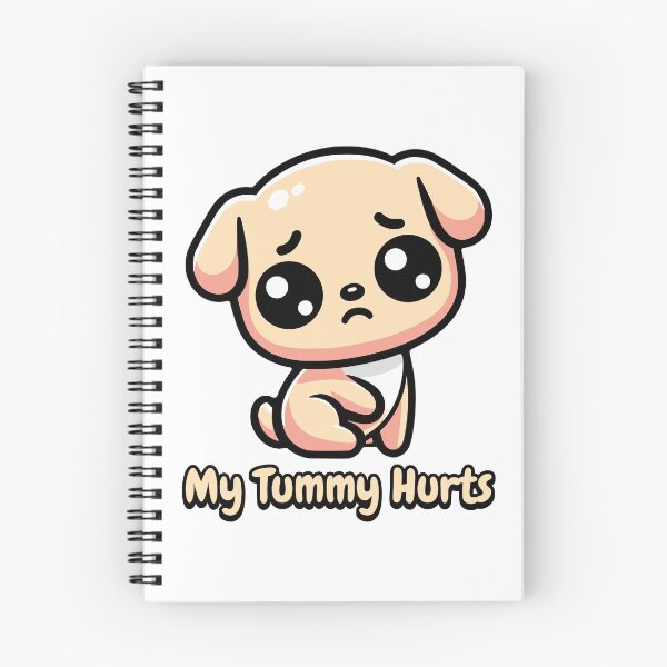Item preview, My Tummy Hurts But Im Being Really Brave About It Cute Dog designed and sold by PMCreative.