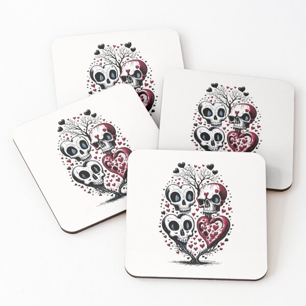 Item preview, Skulls Heart designed and sold by Digiheart.