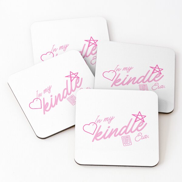 Item preview, In My Kindle Era Pink designed and sold by BookishLounge.