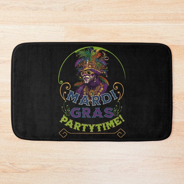 Item preview, Mardi Gras Voodoo Witchdoctor Party Time designed and sold by ZeptepiTrends.